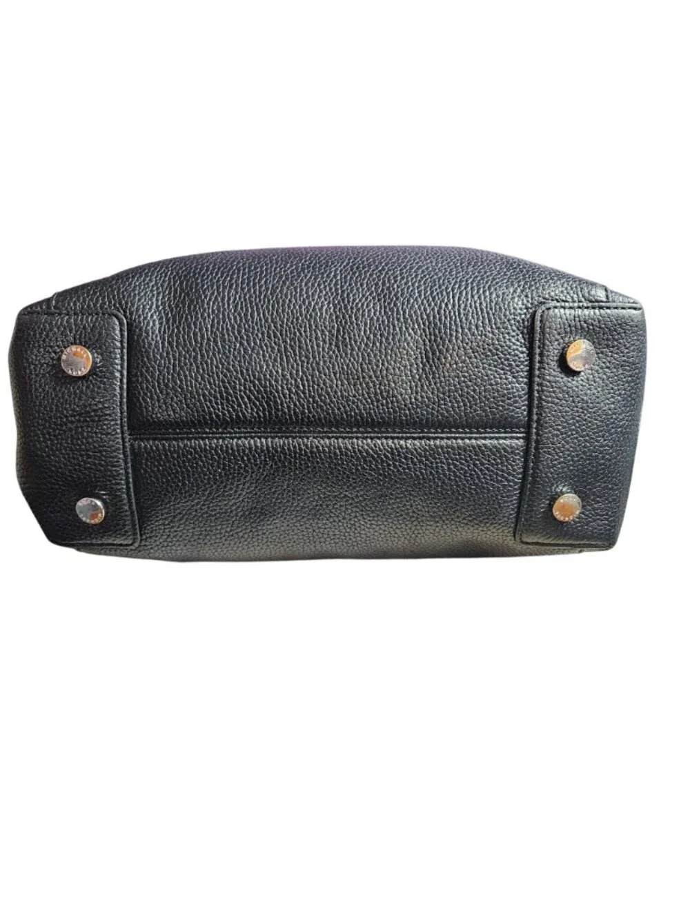 Michael Kors Leather Black Riley Large Satchel/Crossbody Bag